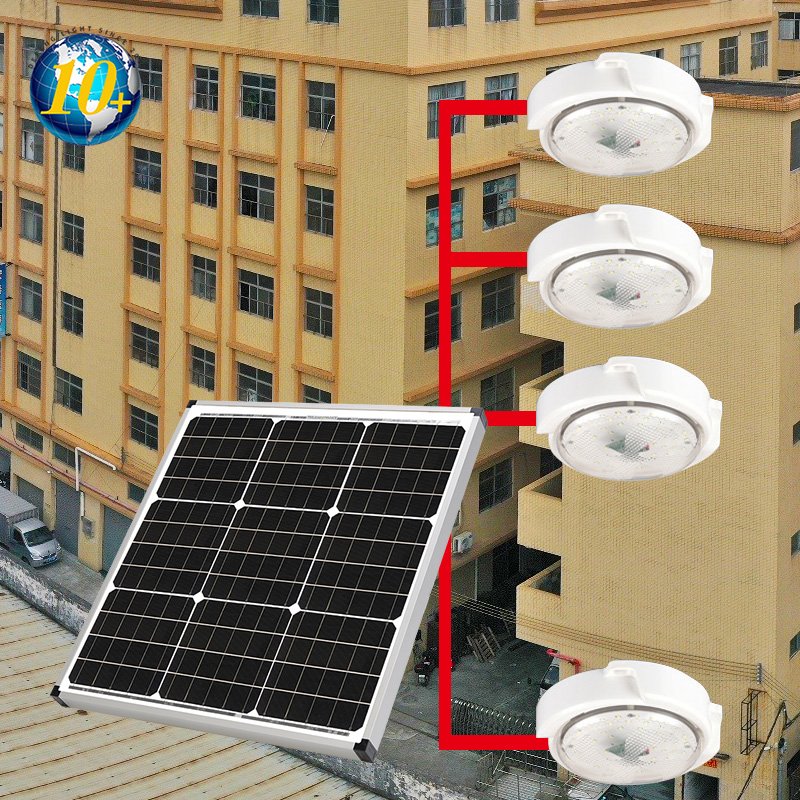 High Quality Solar LED Ceiling Light Indoor/Outdoor Wall Lighting for Living Room Bedroom Balcony Courtyard Surface Mounted