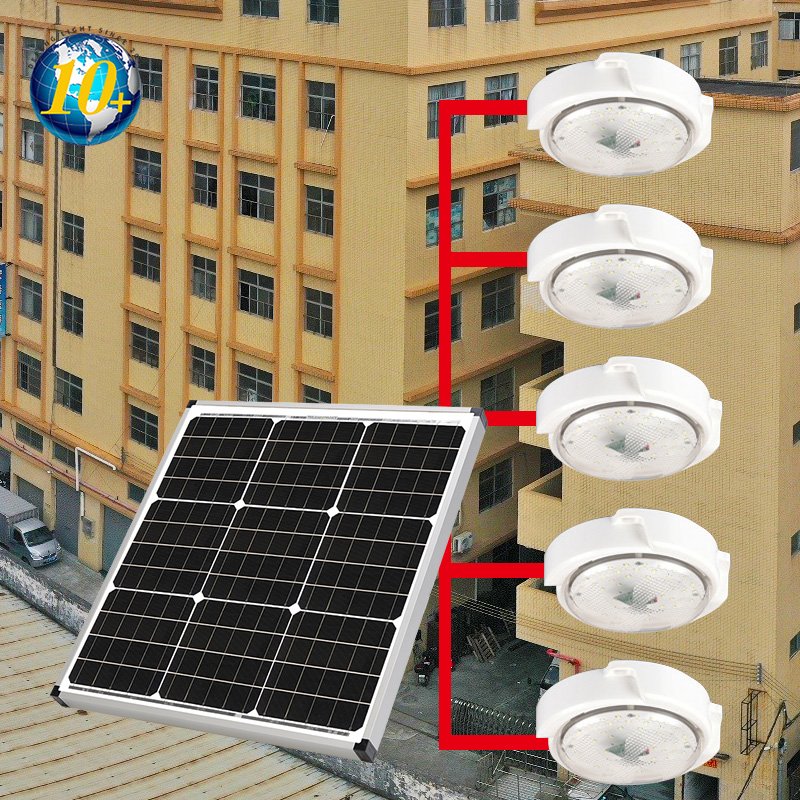 High Quality Solar LED Ceiling Light Indoor/Outdoor Wall Lighting for Living Room Bedroom Balcony Courtyard Surface Mounted