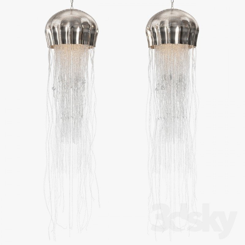 Modern European Style Hotel High Ceiling Decorative Light Tassel staircase Design Nordic Led Chandelier For Living Room