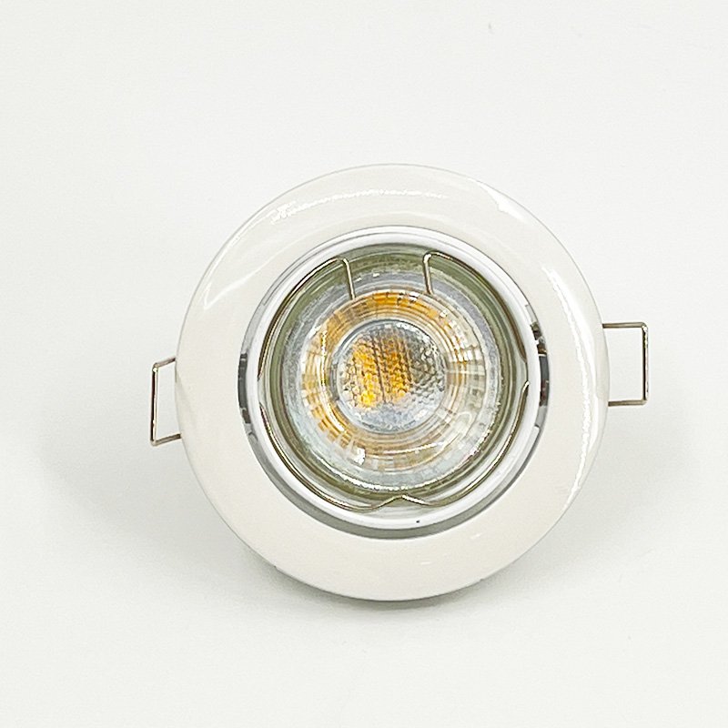 LED White Recessed Spotlight 12w Adjustable Light Source Indoor Outdoor Ceiling Light