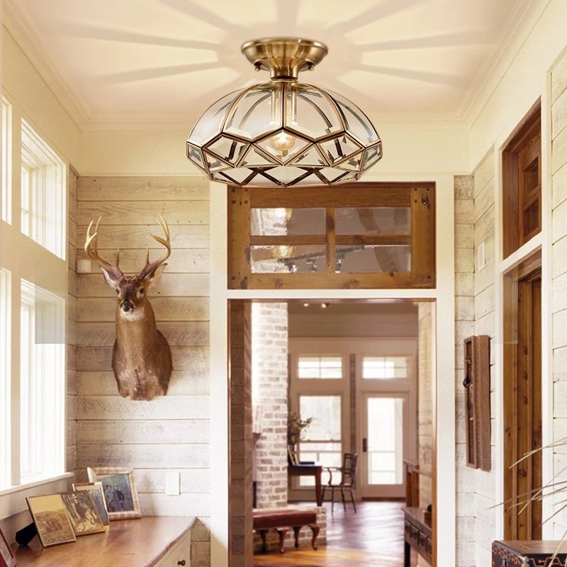 Hot sale vintage Aisle Led Ceiling Light Corridor Lights Outdoor Langing Lantern Lamp