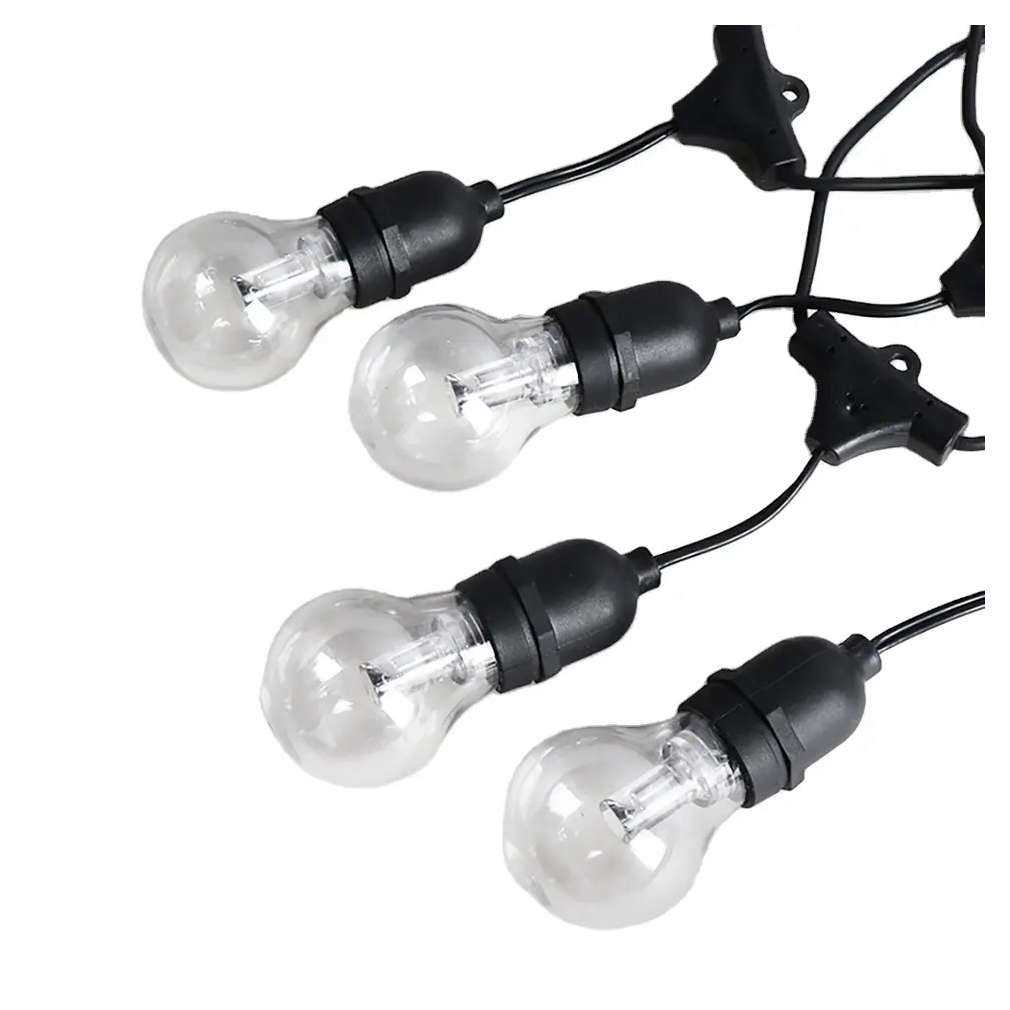 gazebo cafe backyard rope 5mm holiday mini christmas tree heavy duty temporary oem bulb outdoor fence string light