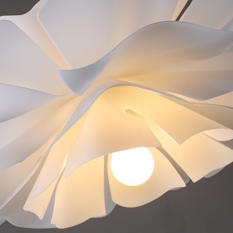 Ceiling Bedroom Light Simple Modern Led Warm Indoor Outdoor Chandelier Nordic Design Petals Chandeliers Pendant Lights