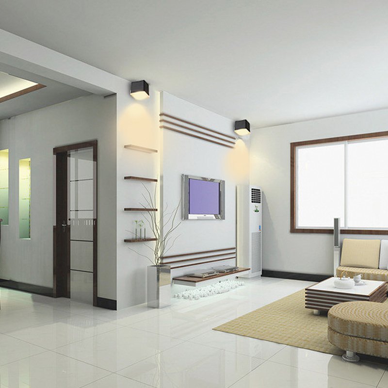 Modern simple wind indoor and outdoor corridor LED ceiling light