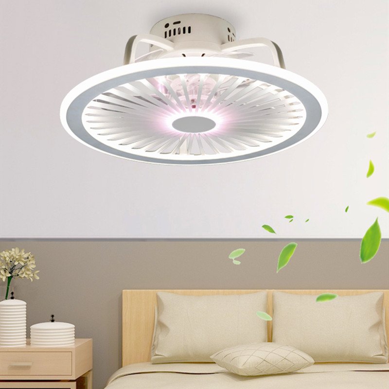 Manufacturers selling remote control acrylic LED ceiling fan ceiling light fan living room bedroom wholesale