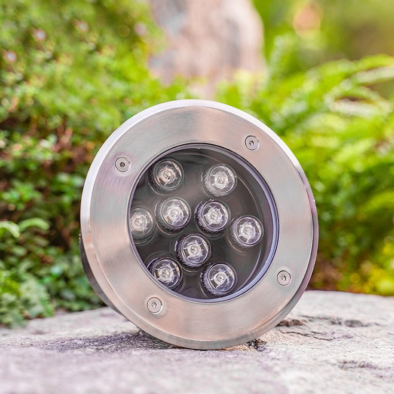 OEM Recessed Adjustable Housing Outdoor Beam Angle Adjustable LED Underground Inground Light RGB DMX 8W 1.5W 3W 3000K