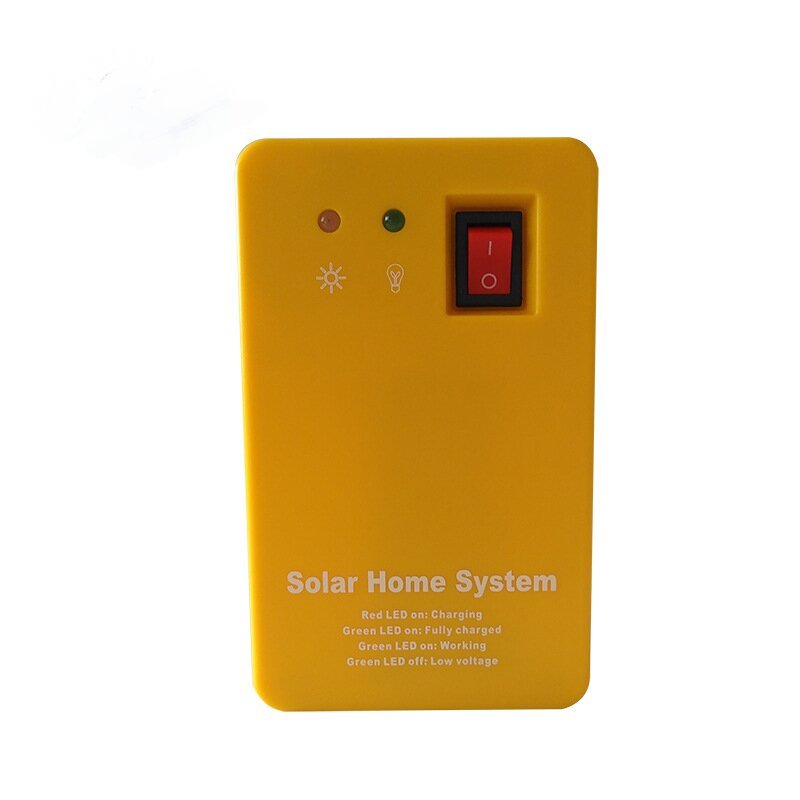 Solar Powered LED Light Ceiling Bulbs Solar Energy Powered Outdoor Indoor USB mobile charging Mini Solar Home Light System Kit