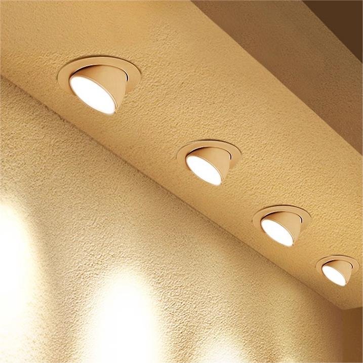 Lamp living room lighting latest version cob anti-glare spotlight led downlight light luxury ceiling lamp home embedded