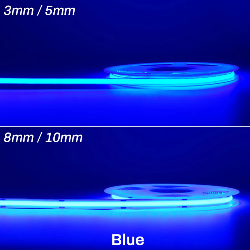 12V24V COB Light Strip LED Ultra-bright High-definition Flexible Self-adhesive Light Strip for Cabinet Ceiling Background Wall
