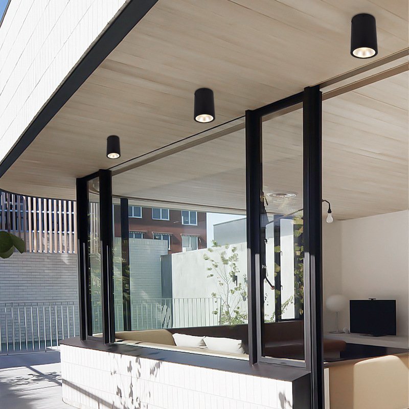 Modern outdoor IP65 Aluminium IP65 Outdoor Round Ceiling Light Waterproof 10W Surfaced Mounted LED Down Light