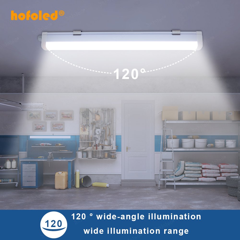 Linkable Ceiling Light Fixture Cabinet Tri-proof Light IP65 Batten Lamp Outdoor Fixture LED Vapor Tight Light