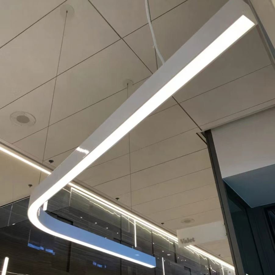 40W Waterproof IP65 Continous Linkable Recessed Celling/Surface / Wall Mount/ Pendant Led Linear Lighting