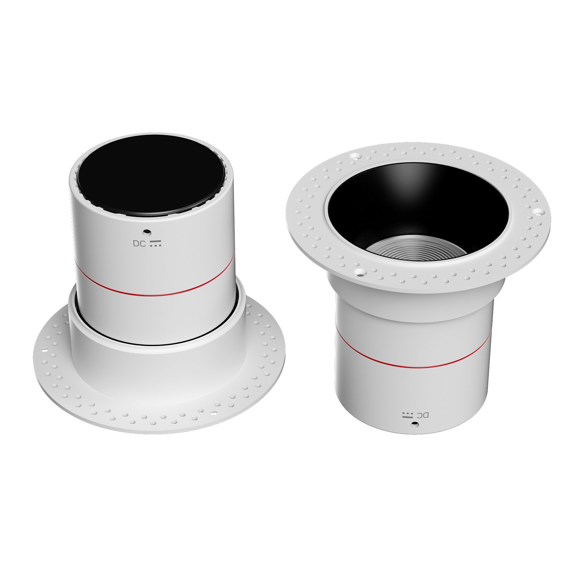 Circular dimmable downlight 20W LED ceiling spotlight Embedded high power ceiling spotlight housing