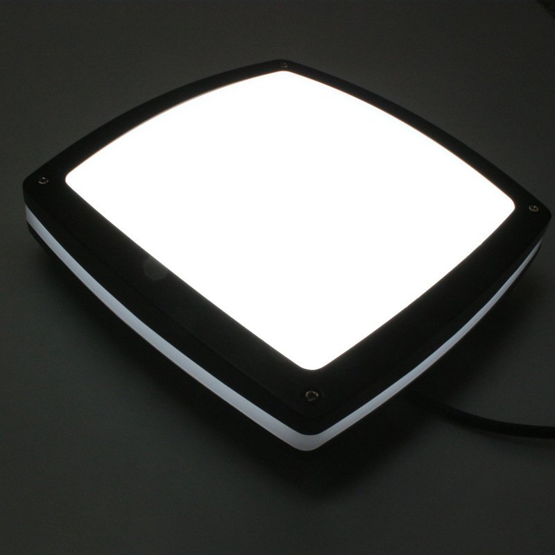 Wholesale Price Balcony Square Die-Casting Aluminum Waterproof LED Ceiling Light Outdoor