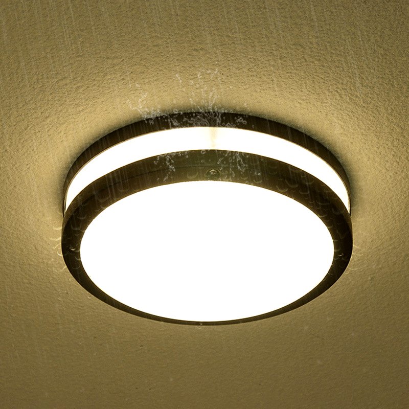 Wholesale Price Balcony Square Die-Casting Aluminum Waterproof LED Ceiling Light Outdoor