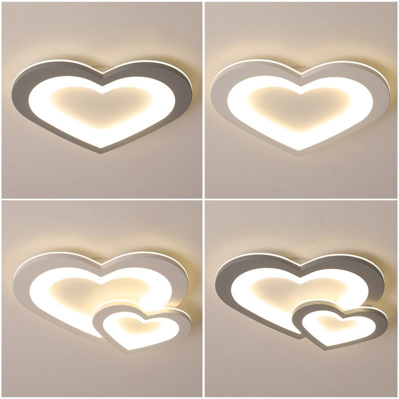 Cloud Ceiling Lamp Girl Bedroom Room Lamp Boy Girl Nordic Modern Minimalist Creative Children's Room Lamp LED Metal Plastic 90