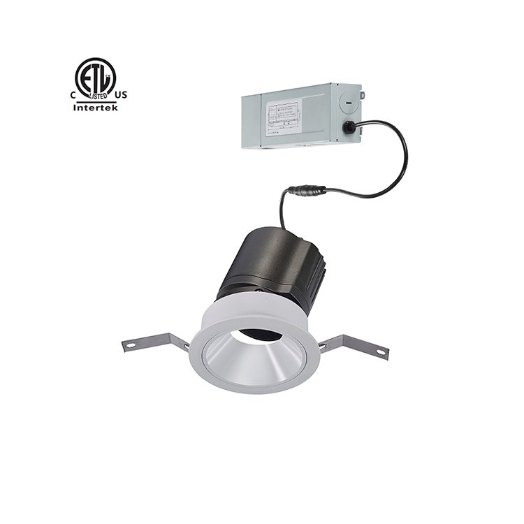 Less Series Round Square Wall Washer Recessed Downlight Hotel Spot light Ceiling Wall Washer lights Antiglare Downlight LED 12W