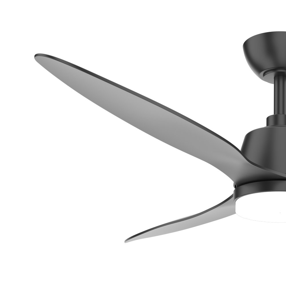 High-end Ceiling Fan 52 Inch 3 Blade Ceiling Fan With Light Modern Low Profile Ceiling Fans With Lights And Remo