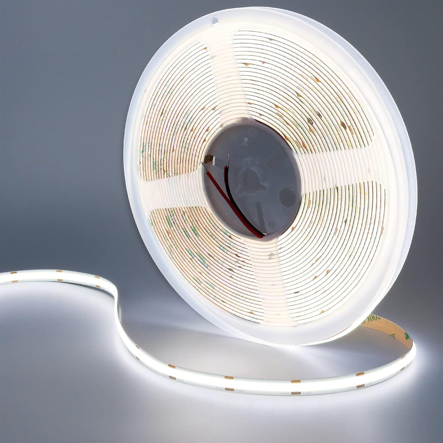 COB Soft Light Strip 12V High-density Self-adhesive Strip Light 24V Linear Light For Living Room TV Home Ceiling