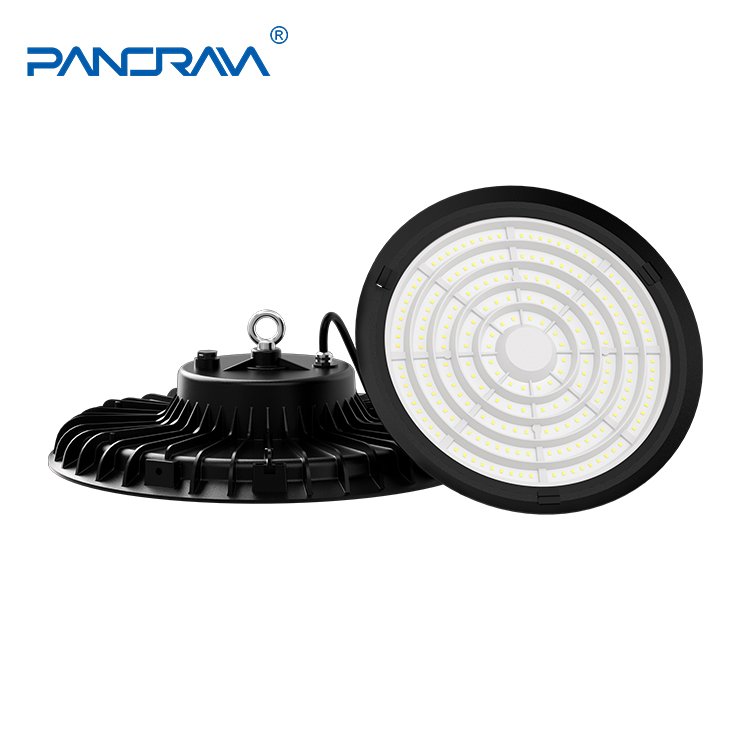 Fast Delivery Workshop Stadium Aluminum Glass Ceiling Lighting 100w 150w 200w Led Highbay Lamp