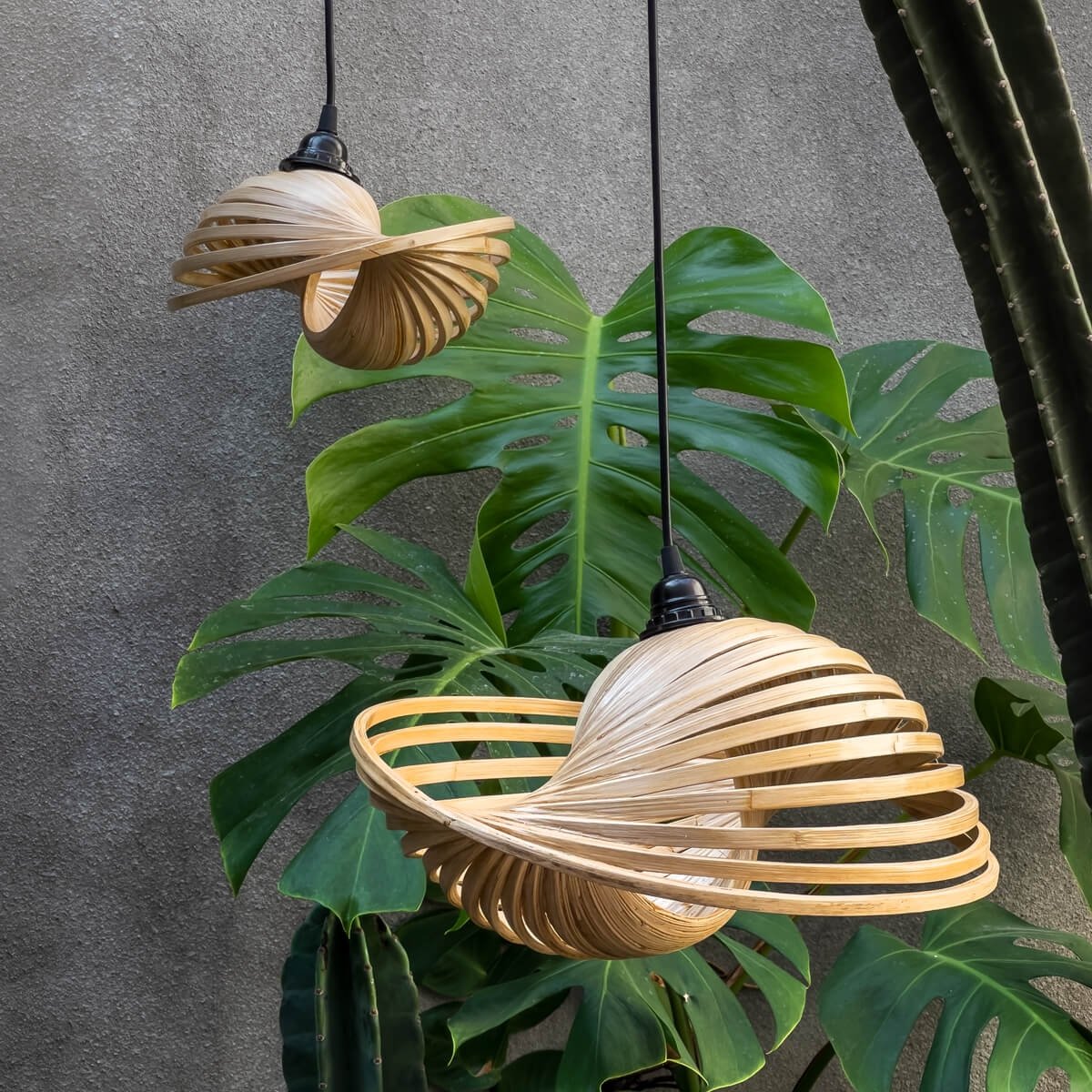 Lampshade frames wholesale bamboo pendant hanging handmade crafts in vietnam christmas holiday chandelier pendant lightings new