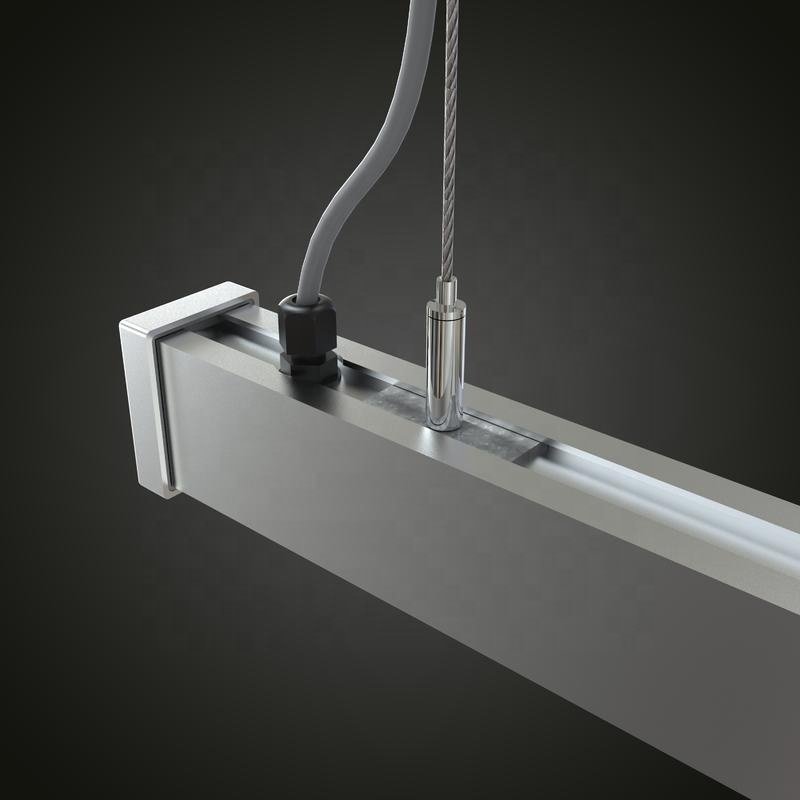 Zhongshan 1.5 inch aluminum profile IP66 LED Linear Light outdoor Ceiling Light 1 meter 30W for wet location