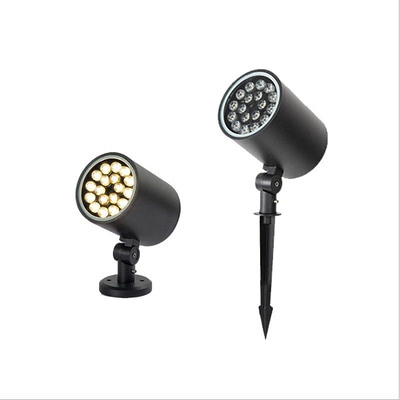 Courtyard Lawn Garden Exterior Wall Landscape Homestay Outdoor Waterproof Spotlight 24V/220V Plug in Tree Light