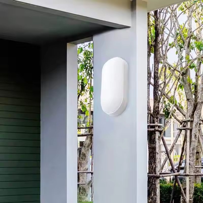 Outdoor Waterproof LED Ceiling and Wall Light Moisture-Proof Lamp Indoor/Outdoor LED Bulbs