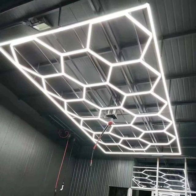 Led Hexagon Lights Hex Lights For Garage Ceiling