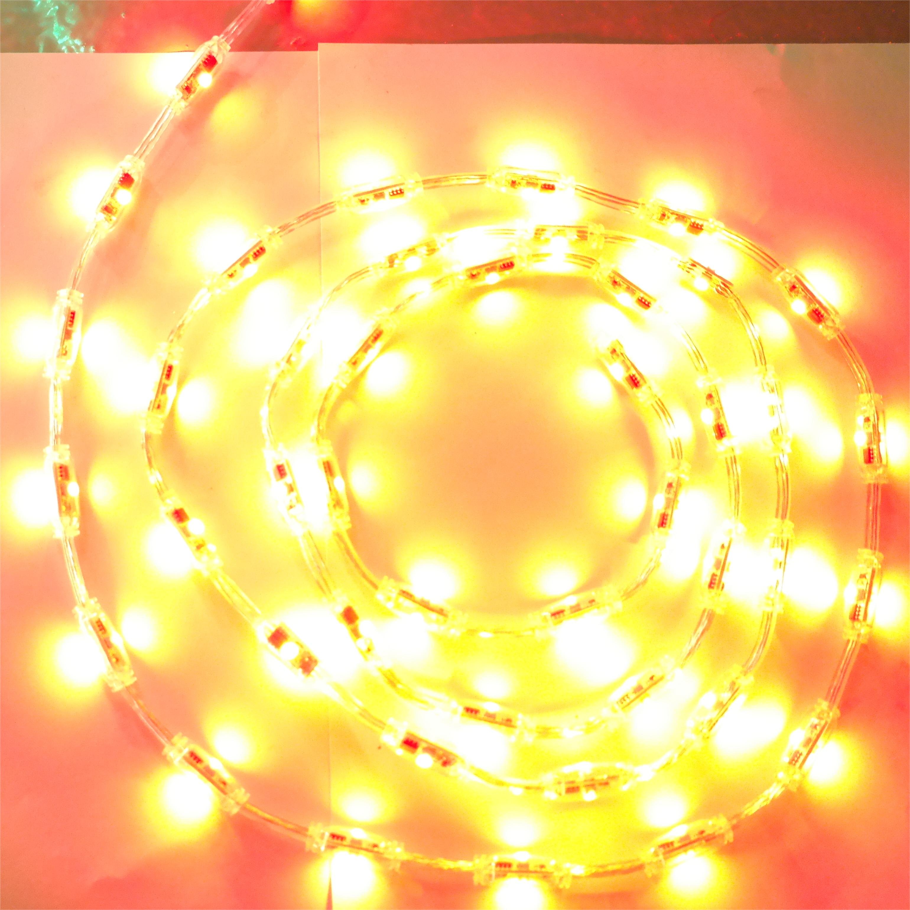 High quality 3d led light led pixel string white outdoor led strip dc12v rgb fairy string lights