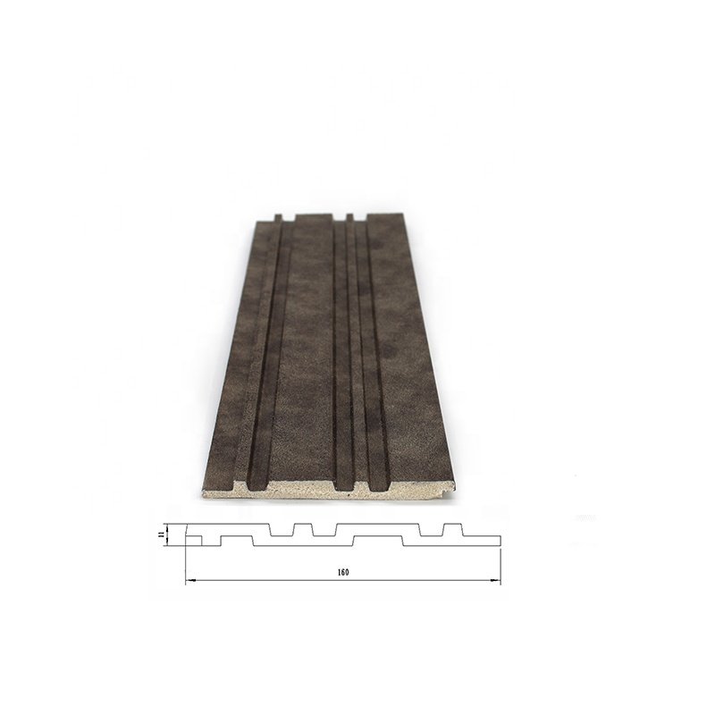 OEM fluted exterior wall panels wood ps foam ceiling wall panel accessories for led linear lights