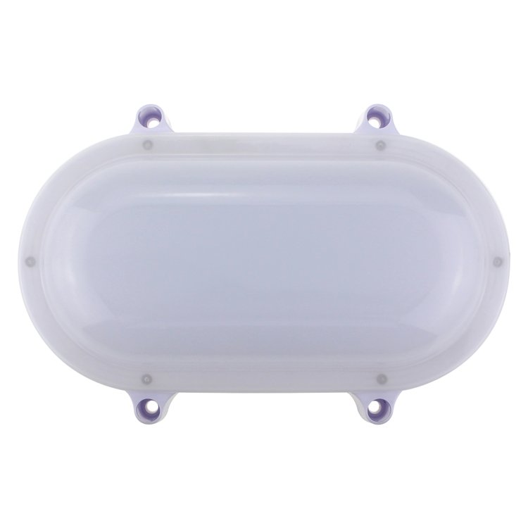 High strength housing outdoor led ceiling light oval 12W IP65 moistureproof LED bulkhead