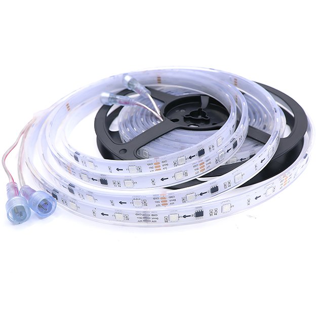 Indoor and outdoor ws2811 magic light strip low voltage 24v full color light strip water led programming soft light strip