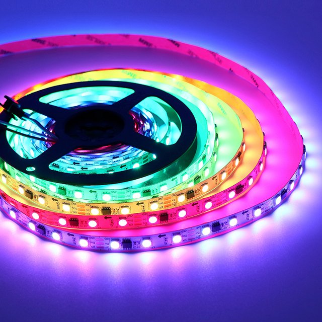 Indoor and outdoor ws2811 magic light strip low voltage 24v full color light strip water led programming soft light strip
