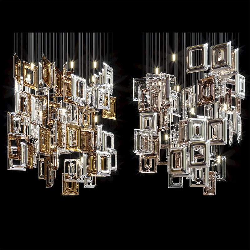 Longree Ceiling Mounted Led Stair Spiral Crystal Chandelier High Ceiling Pendant Light Staircase Chandelier