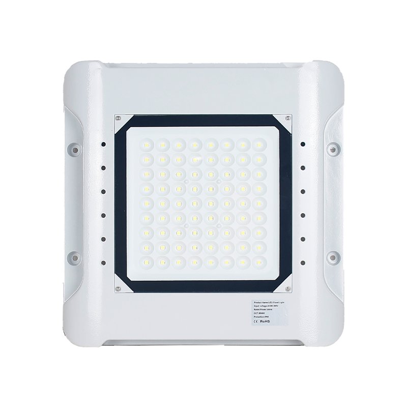 Outdoor waterproof square LED lights, gas stations filling station parking lots ceilings lighting warehouse LED lights