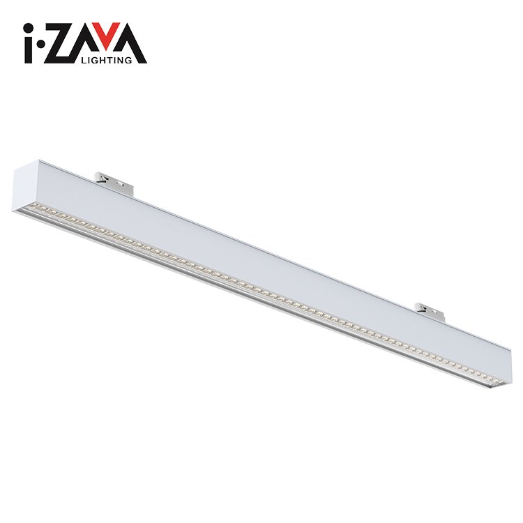 Modern Office Commercial 60W Led Linear Light Hanging Led Pendant Linear Light Tube Light