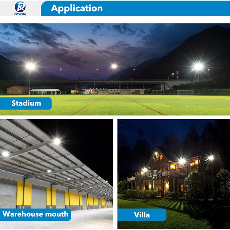 Stadium High Power Outdoor Ip66 Waterproof Wall Mounted Smd Floodlight 50w 100w 150w 200w 300w 400w 500w Led Flood Light