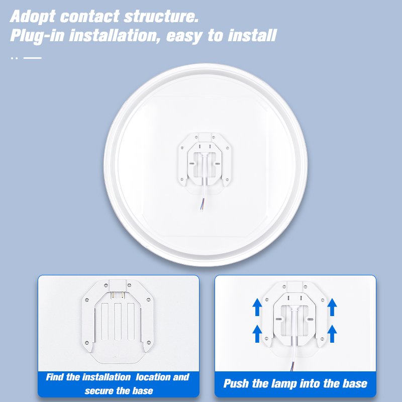 Ultra-Thin Round white 30W 54W 96W round led ceiling lamps Stairwell Toilet Outdoor