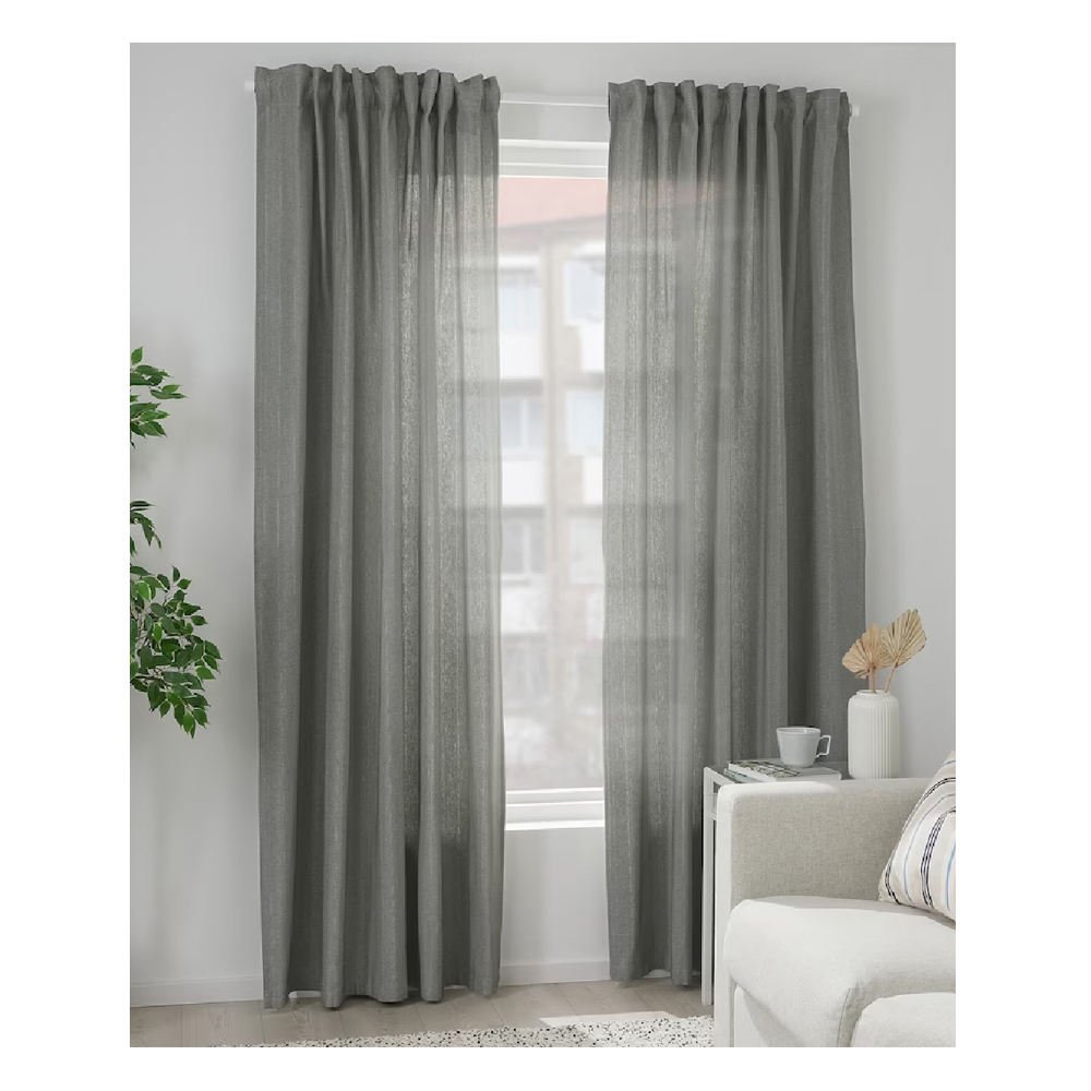 Hot Sale New Arrival Curtains For The Living Room / Premium Quality Soft Fabric Custom Made Plain Curtains