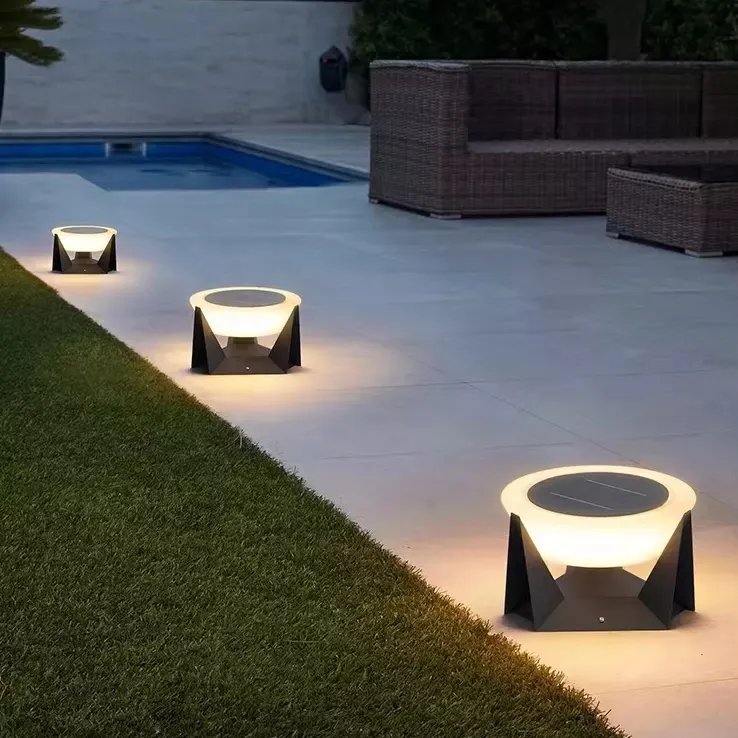 Modern Lawn lamp Solar Led Light Outdoor Street Lamp paintings and wall art Garden Decoration Garden Solar Lights