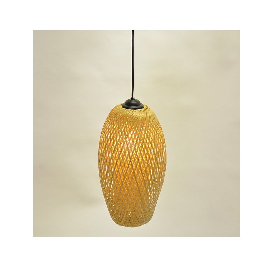 Hot Selling Modern Bamboo Pendant Light Lampshade Handmade Luxury Home Decor from Vietnam for Ceiling Installation in Hotels