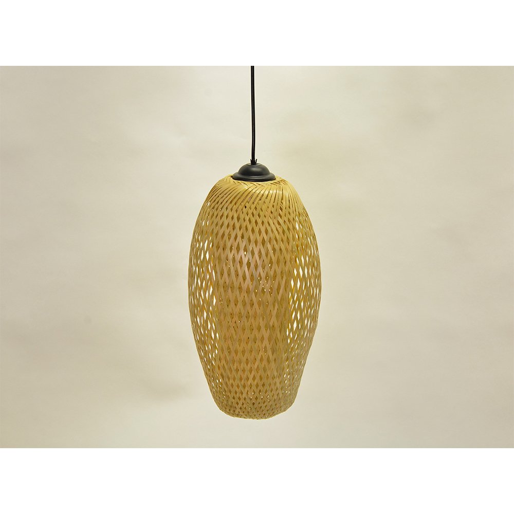 Hot Selling Modern Bamboo Pendant Light Lampshade Handmade Luxury Home Decor from Vietnam for Ceiling Installation in Hotels