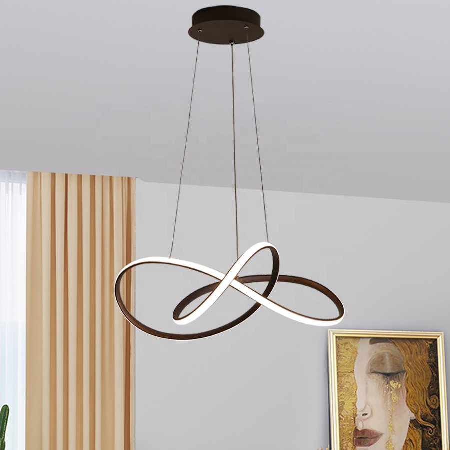Indoor Lights Modern Home Chandelier Suspended Mounted Round Led Pendant Lighting Fixtures
