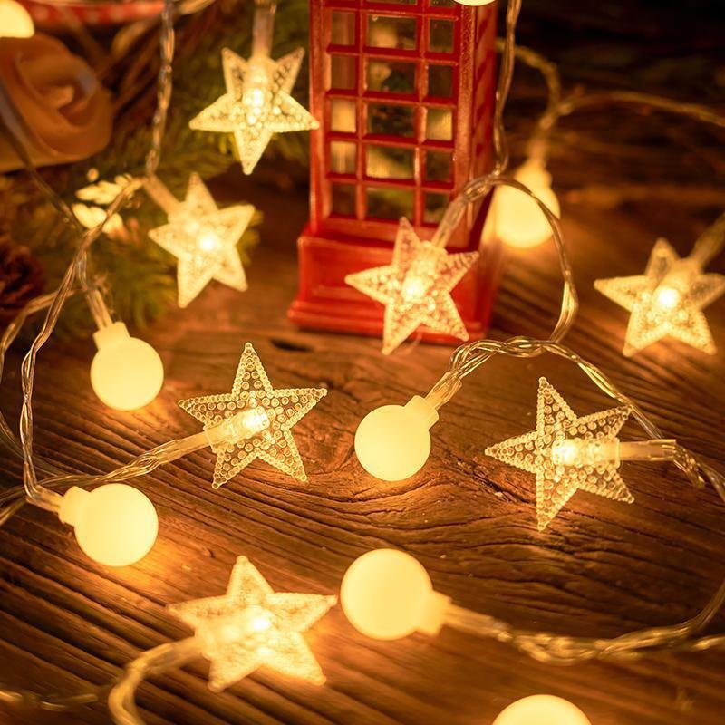 Custom10M 100Led String Lights Waterproof Party Wedding Garden Tree Curtain Decoration Fairy Christmas Light 2023 Outdoor