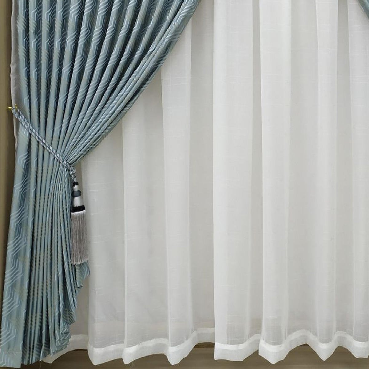 Manufacturers Wholesale Door Curtain 2024 New Design Curtain Hand-Woven Style Embossing Printed Curtains