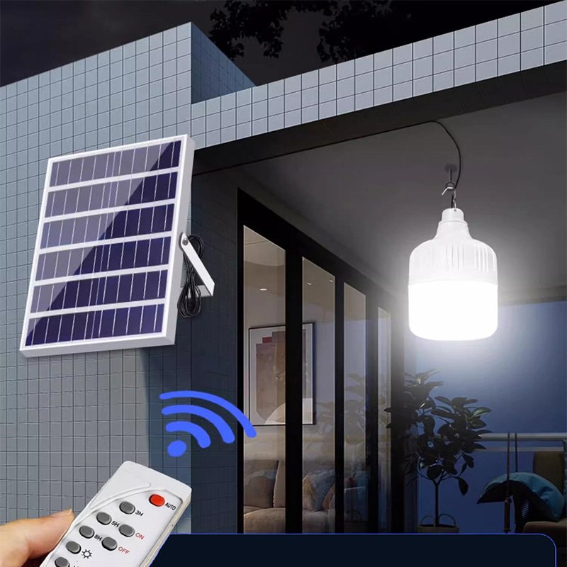 High Quality Outdoor Indoor Wall Solar Led Ceiling Light 50w 100w Solar Light Bulb For Ceiling