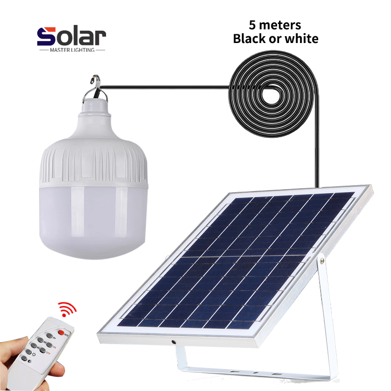 High Quality Outdoor Indoor Wall Solar Led Ceiling Light 50w 100w Solar Light Bulb For Ceiling