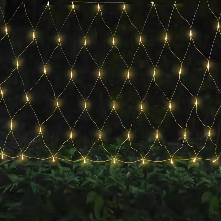 Hot Sale Outdoor Waterproof PVC LED Net Light For In/Outdoor Decoration Light Customized String Light