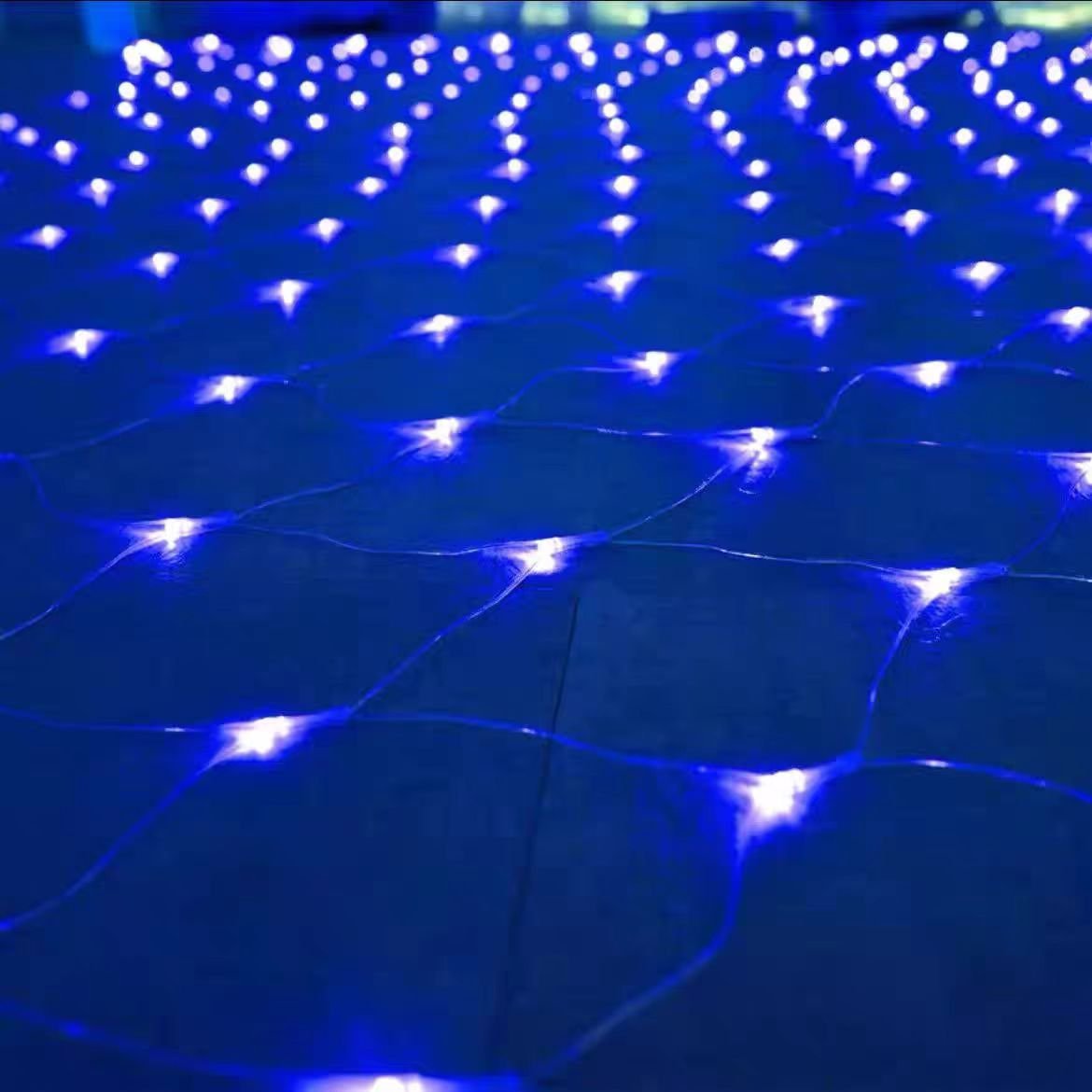 Hot Sale Outdoor Waterproof PVC LED Net Light For In/Outdoor Decoration Light Customized String Light